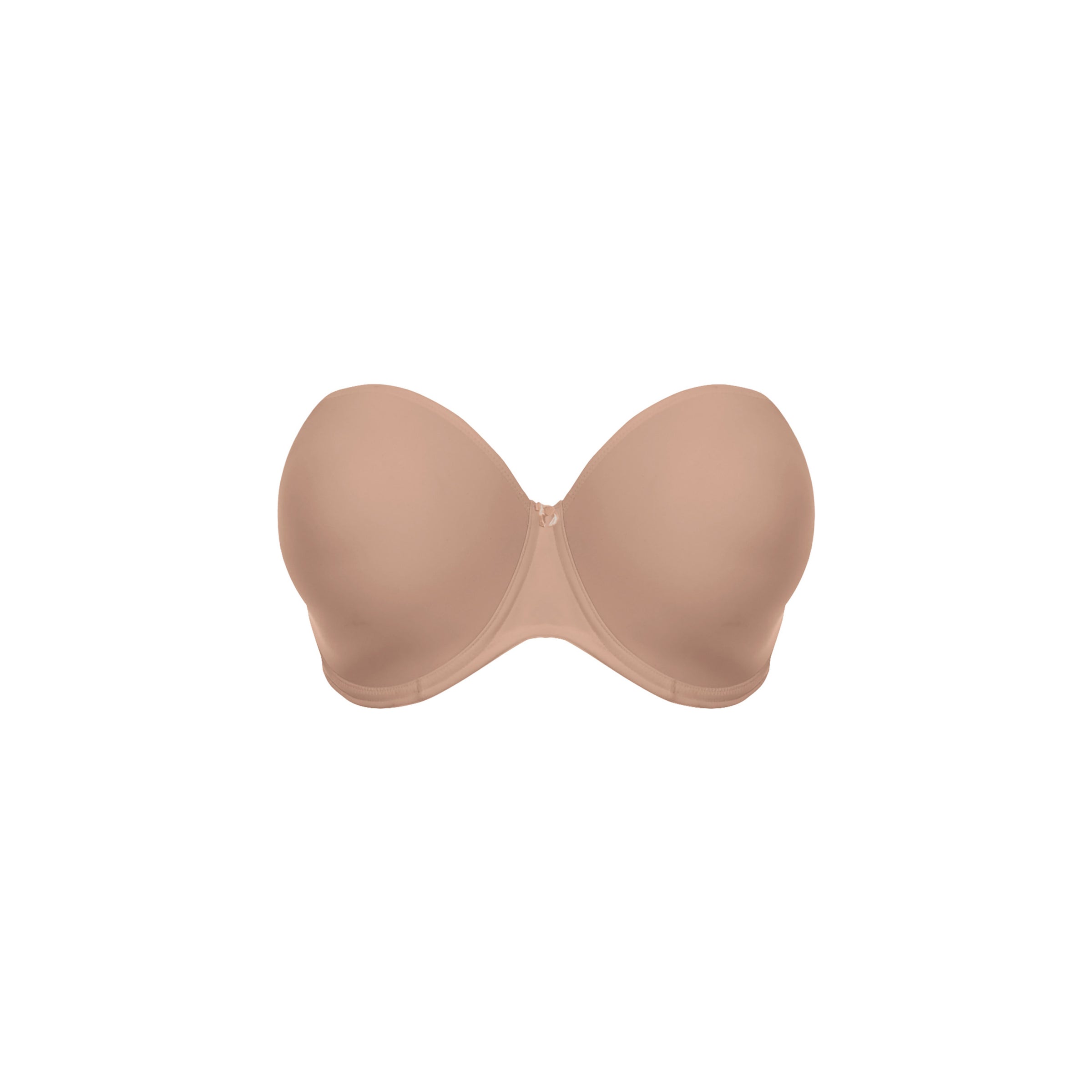 Elomi Smoothing Underwire Foam Molded Strapless Bra, Nude, 38DD