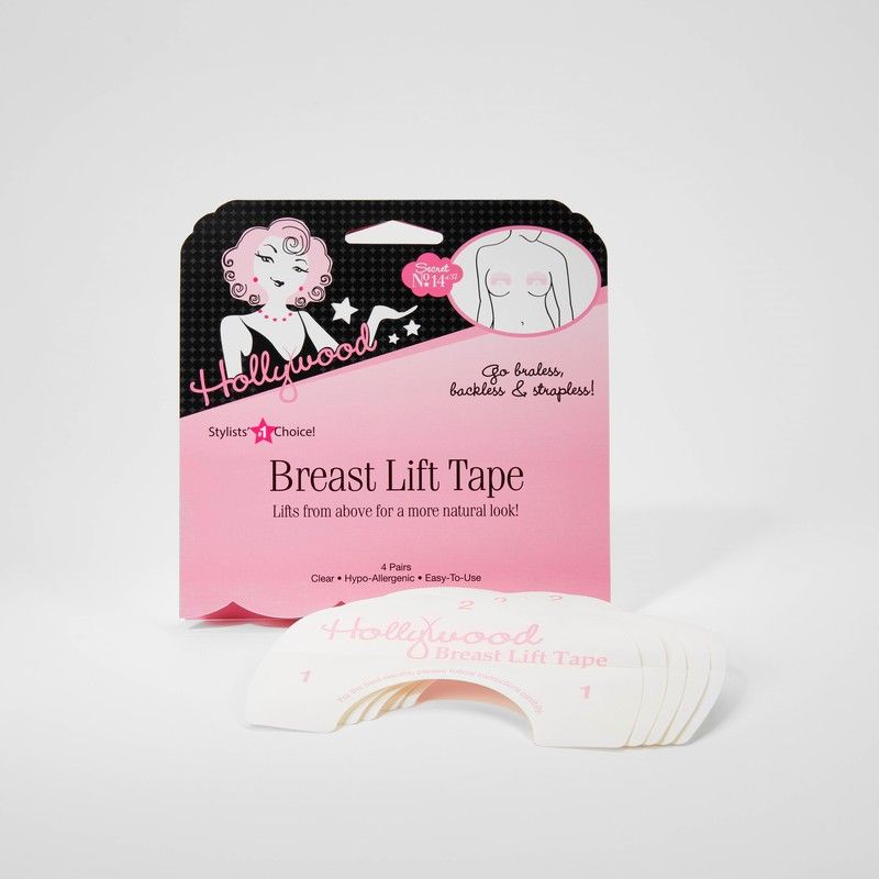 Breast Lift Tape, Clear Hypo-Allergenic - Hollywood Fashion Secrets
